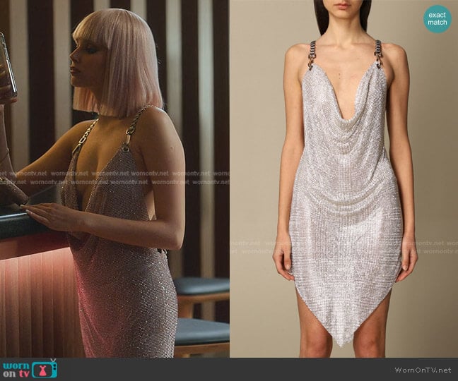 Giuseppe di Morabito Dress with Crystals worn by Isadora Artinan (Valentina Zenere) on Elite