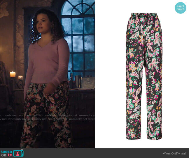 Etoile Isabel Marant Benton Pants worn by Maggie Vera (Sarah Jeffery) on Charmed