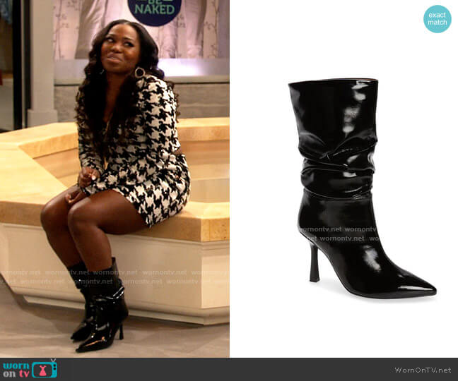 Jeffrey Campbell Guillo Pointed Toe Boot worn by Harper (Laci Mosley) on iCarly