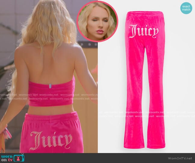 Juicy Couture Tina Track Tracksuit worn by Christine Quinn on Selling Sunset