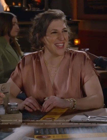 Kat’s satin date dress on Call Me Kat