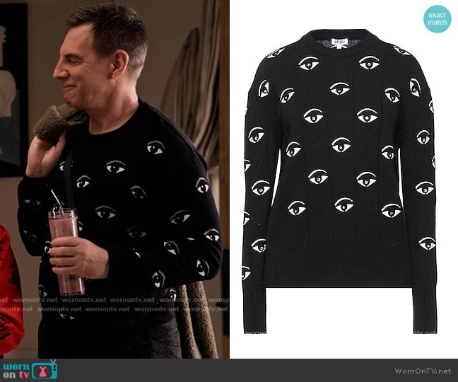 Kenzo Eye Print Sweater