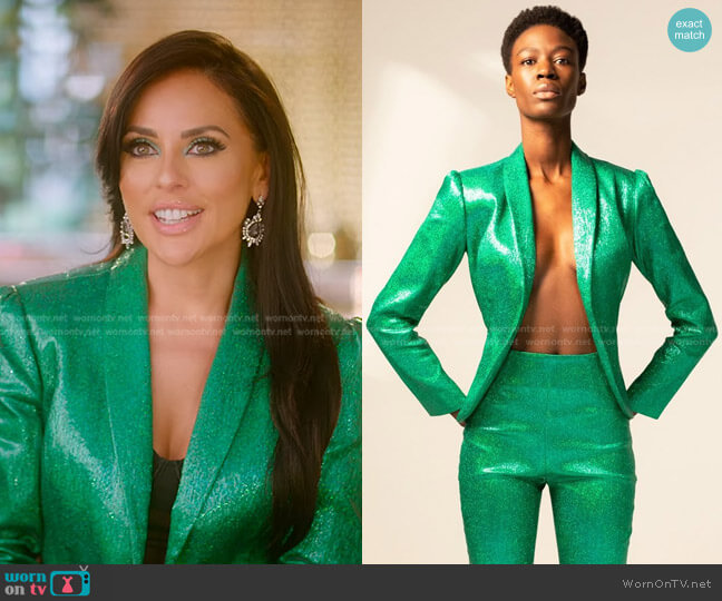 Kolchagov Barba Allure A/W 2019 Collection worn by Vanessa Villela on Selling Sunset