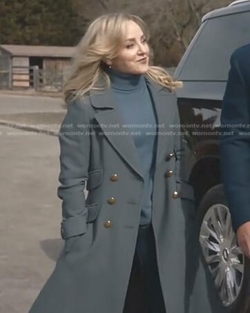Marissa’s grey coat on Bull