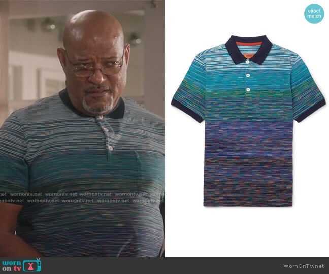 Missoni Space Dyed Cotton Polo Shirt