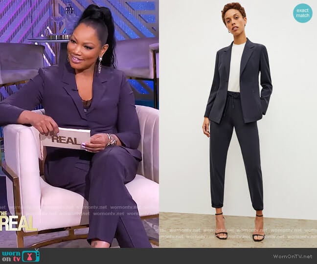 M.M. LaFleur The Colby Pant worn by Garcelle Beauvais on The Real