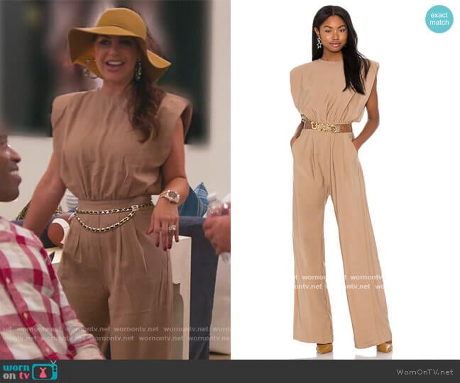 NONChalant Josie Jumpsuit worn by Jennifer Aydin on The Real Housewives of New Jersey