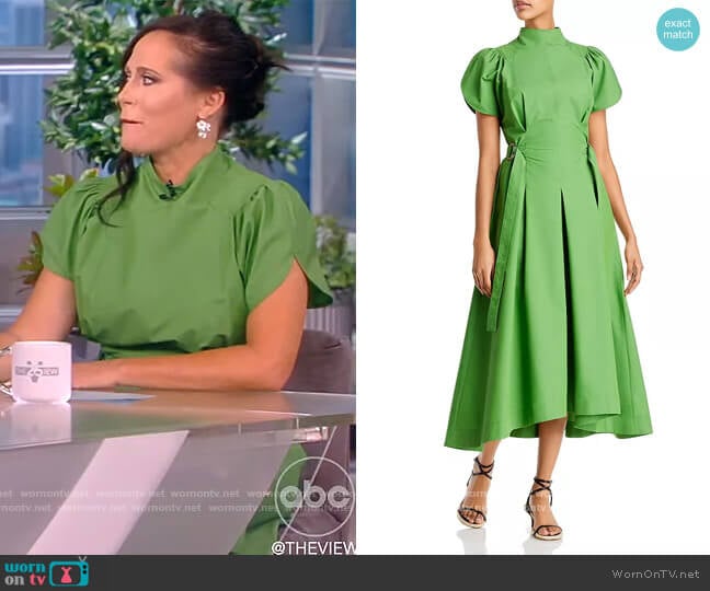 3.1 Phillip Lim Side Tie Mock Neck Dress