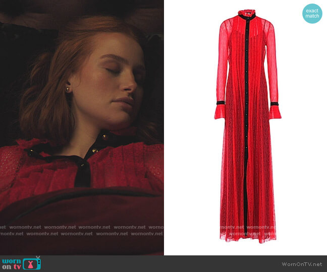 Philosophy di Lorenzo Serafini Long Dress worn by Cheryl Blossom (Madelaine Petsch) on Riverdale