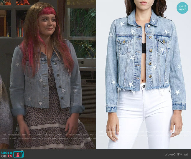 Pistola Brando Star Cut- Off Denim Jacket