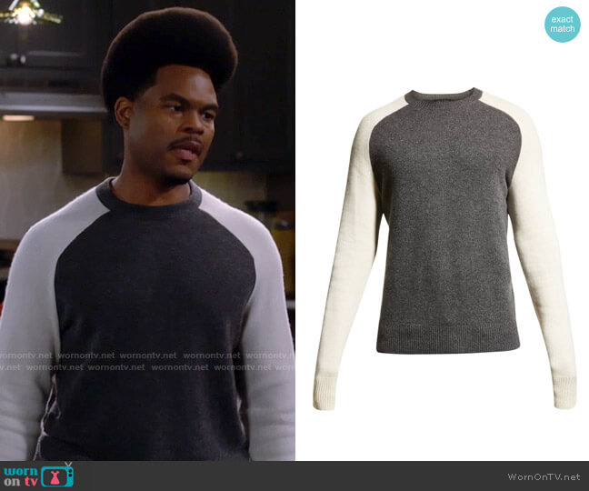 Rag & Bone Harlow Sweater worn by Carter (Julian Gant) on Call Me Kat