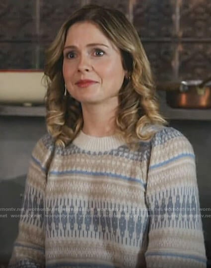 Sam’s fair isle sweater on Ghosts