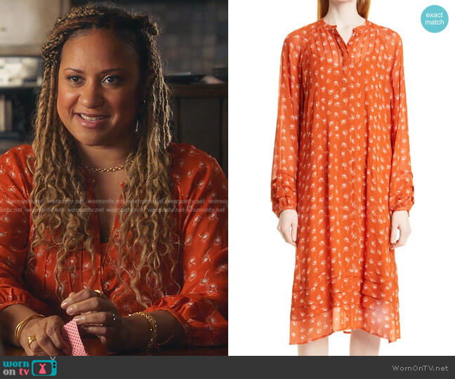 Samsoe Samsoe Elma Long Sleeve Shirtdress