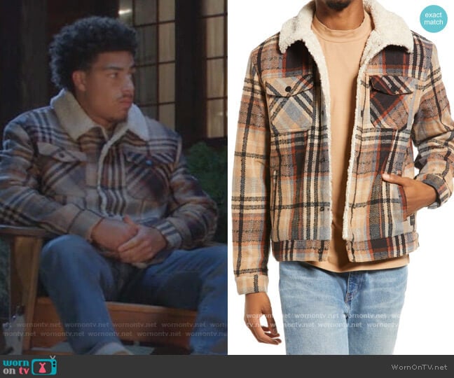 Scotch and Soda Teddy Trucker Jacket worn by Andre Johnson (Anthony Anderson) on Black-ish