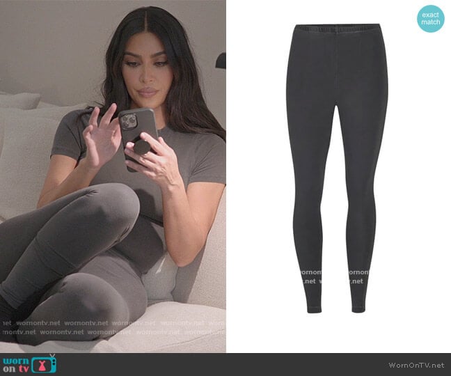 Skims Outdoor Leggings worn by Kim Kardashian (Kim Kardashian) on The Kardashians