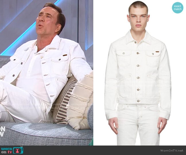 Tom Ford White Denim Selvedge Jacket