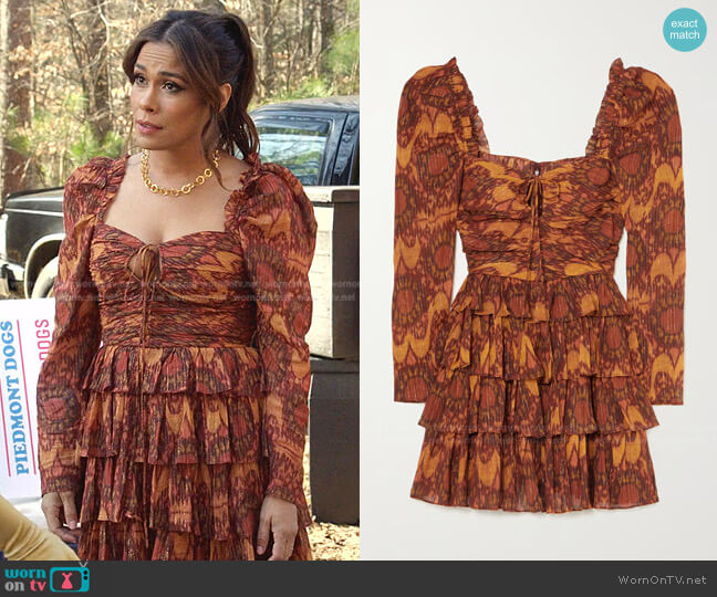 Ulla Johnson Naiya Dress worn by Cristal Jennings (Daniella Alonso) on Dynasty