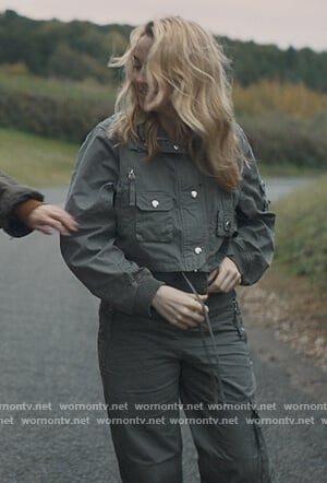 Vilanelle’s utility jacket on Killing Eve