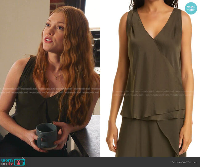 Vince Surplice Tank worn by Taylor Kelly (Megan West) on 9-1-1