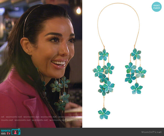 We Dream in Colour Jasmine Headpiece worn by Noella Bergener on The Real Housewives of Orange County