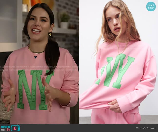 Zara New York Sweatshirt