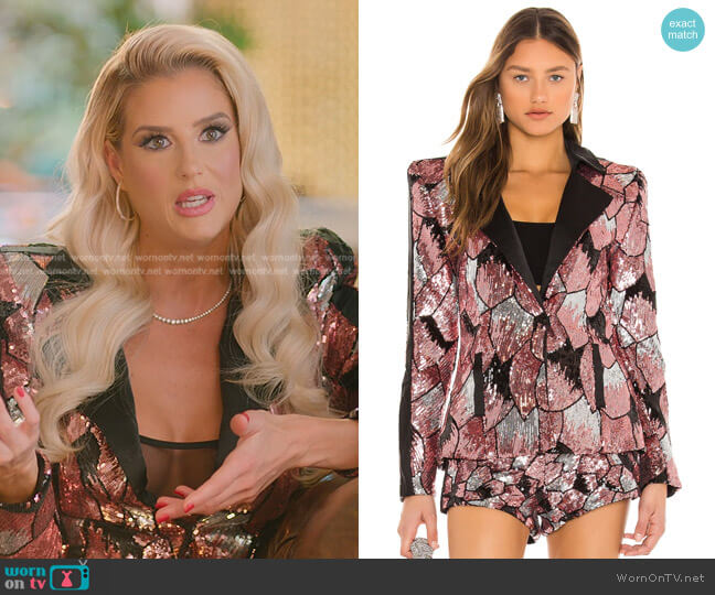 Zhivago Mallwolf Jacket worn by Emma Hernan on Selling Sunset