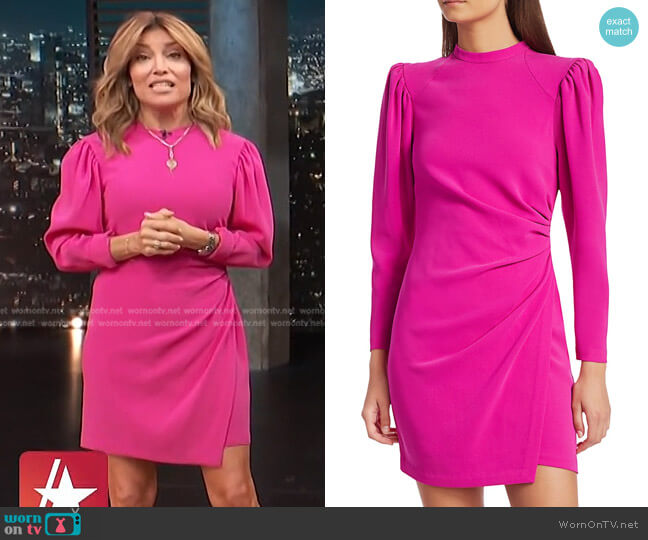 A.L.C. Jane Dress worn by Kit Hoover on Access Hollywood