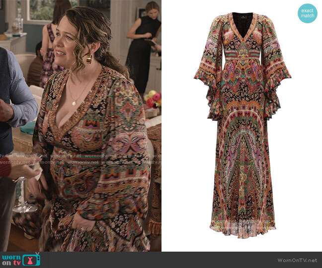 Etro Paisley Print Dress