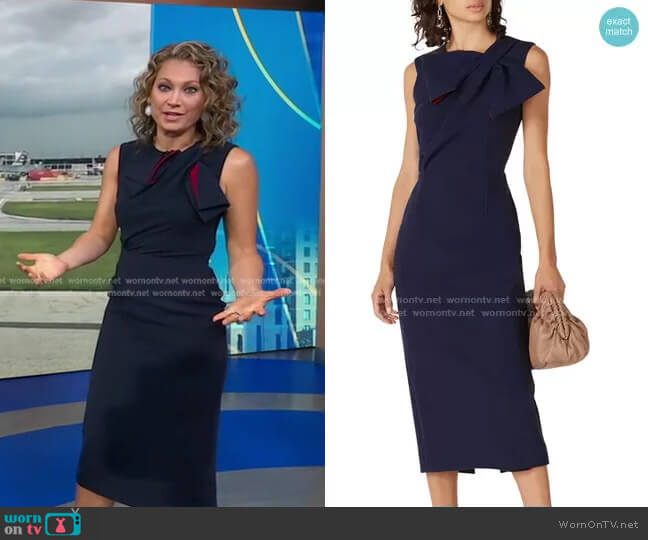 Roksanda Flandre Dress worn by Ginger Zee on Good Morning America