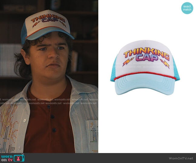 Funko Stranger Things Hat worn by Dustin (Gaten Matarazzo) on Stranger Things