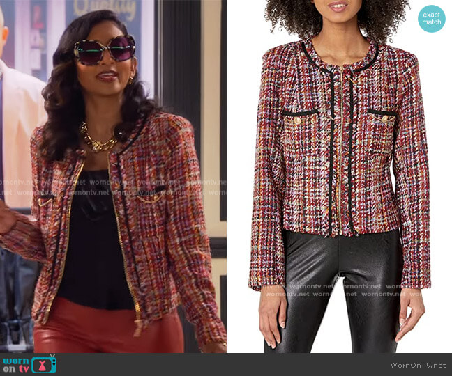 Guess Mikaela Tweed Jacket