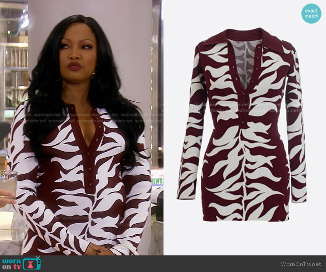 Hanifa Soraya Mini Dress worn by Garcelle Beauvais on The Real Housewives of Beverly Hills