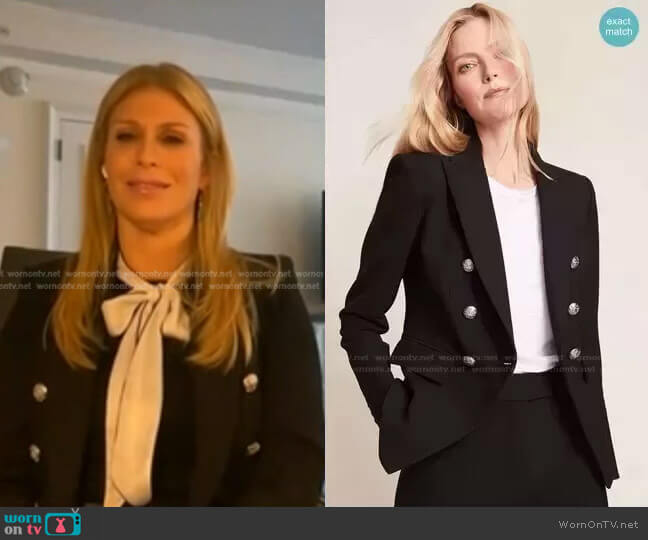 Veronica Beard Miller Dickey Jacket worn by Jill Martin on Today