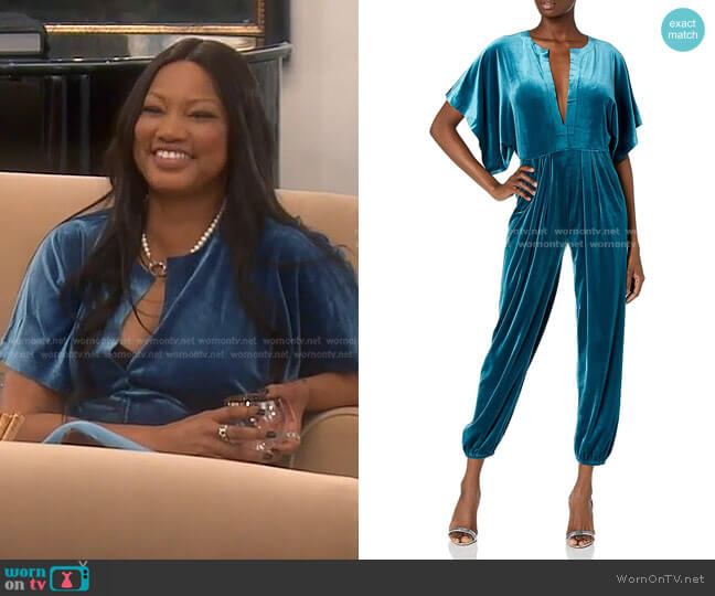 Norma Kamali Rectangle Jog Jumpsuit worn by Garcelle Beauvais on The Real Housewives of Beverly Hills