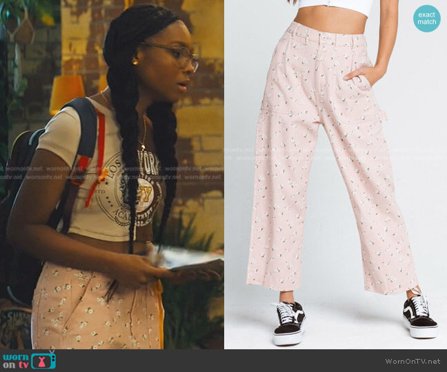 Obey Organic Work Pants worn by Naomi McDuffie (Kaci Walfall) on Naomi