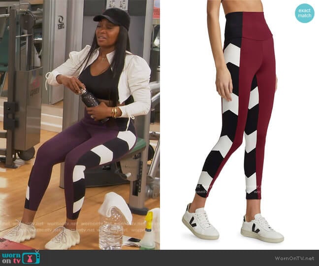 Port De Bras Arrow Leggings worn by Marlo Hampton on The Real Housewives of Atlanta