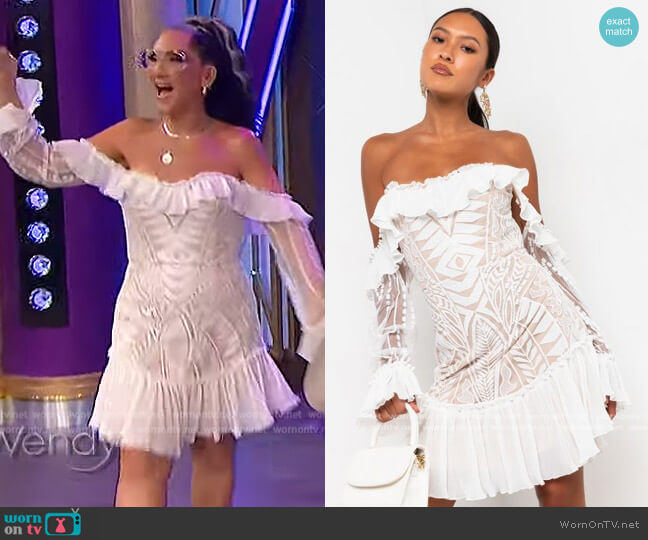 Shop Akira In The Stars Mini Dress worn by Wendy Williams on The Wendy Williams Show