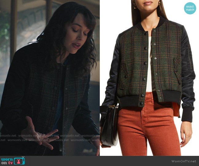 Veronica Beard Duvalle Bomber Jacket