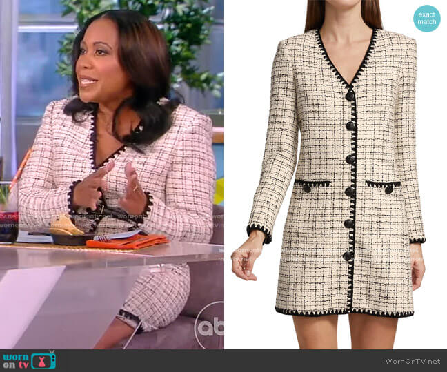 Veronica Beard Palatine Tweed Dress