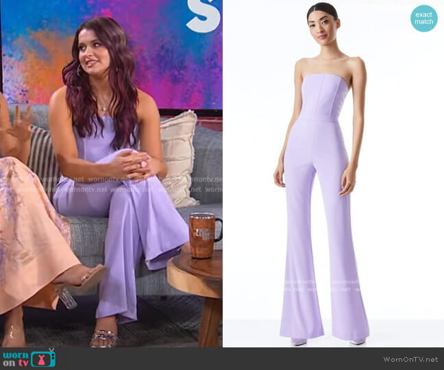 Alice + Olivia Lavender Jumpsuit
