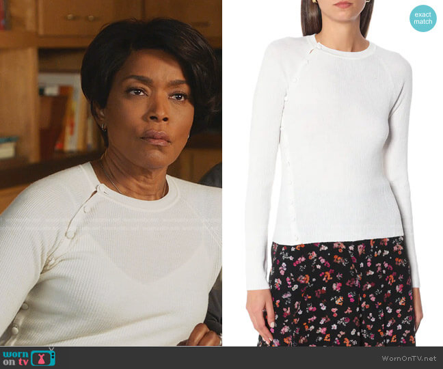 Altuzarra Wool Sweater worn by Athena Grant (Angela Bassett) on 9-1-1