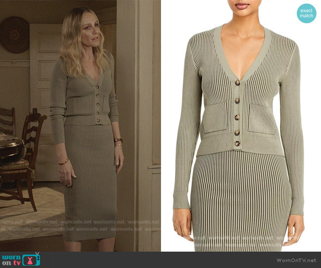 Anine Bing Layla Cardigan worn by Laura Baker (Monet Mazur) on All American