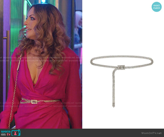 B-Low The Belt Baby Farah Belt worn by Fallon Carrington (Elizabeth Gillies) on Dynasty