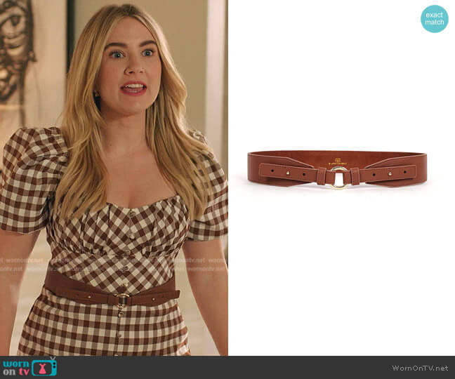 B-Low The Belt Nylah Belt worn by Amanda Carrington (Eliza Bennett) on Dynasty