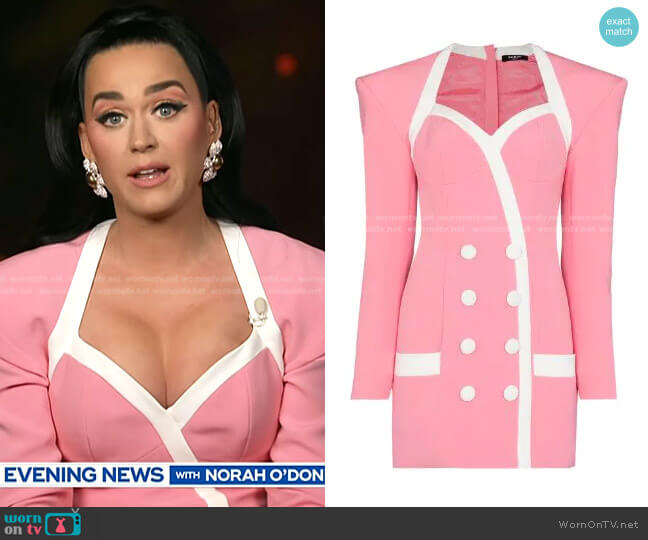 Balmain Double-Breasted Blazer Dress