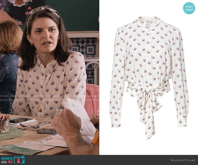 Baum Und Pferdgarten Floral Print Shirt