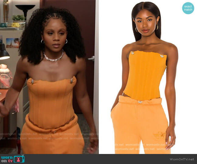 Boys Lie Boys Lie Corset worn by Simone (Geffri Hightower) on All American Homecoming