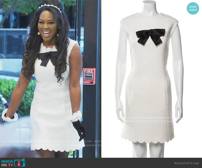 Chanel 2020 Mini Dress worn by Kenya Moore on The Real Housewives of Atlanta