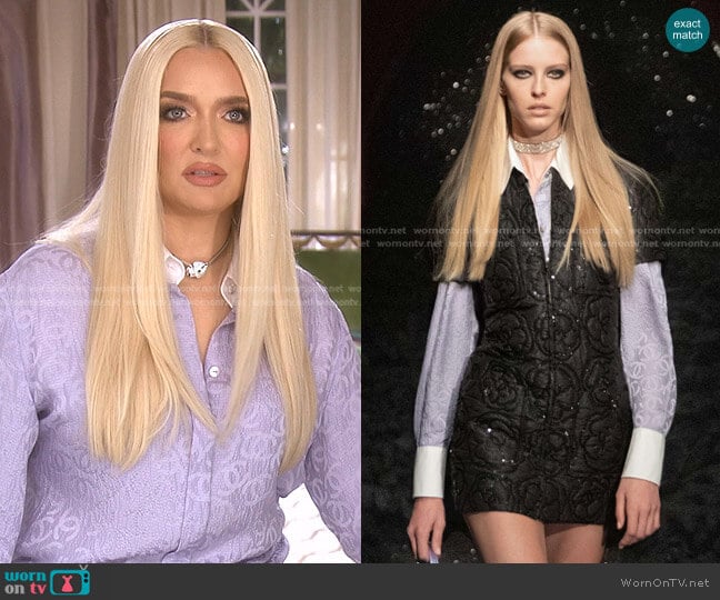 Chanel Fall Winter 2021 Collection worn by Erika Jayne on The Real Housewives of Beverly Hills