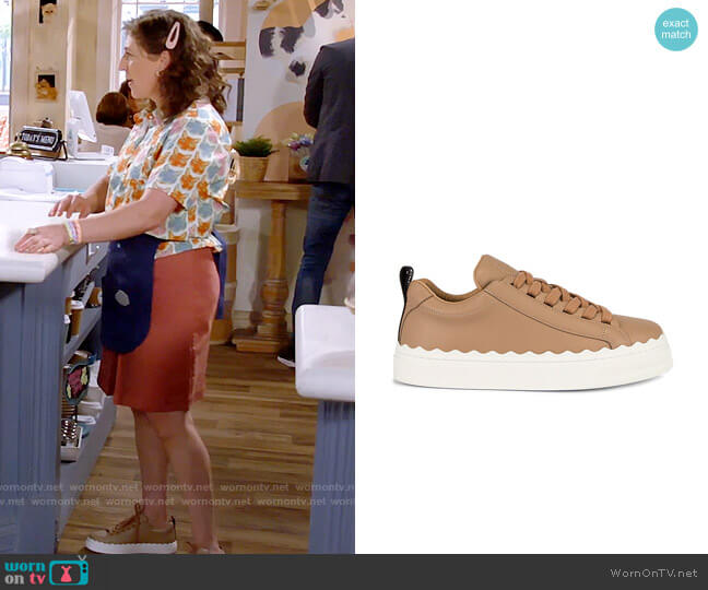 Chloe Lauren Sneakers worn by Kat Silver (Mayim Bialik) on Call Me Kat